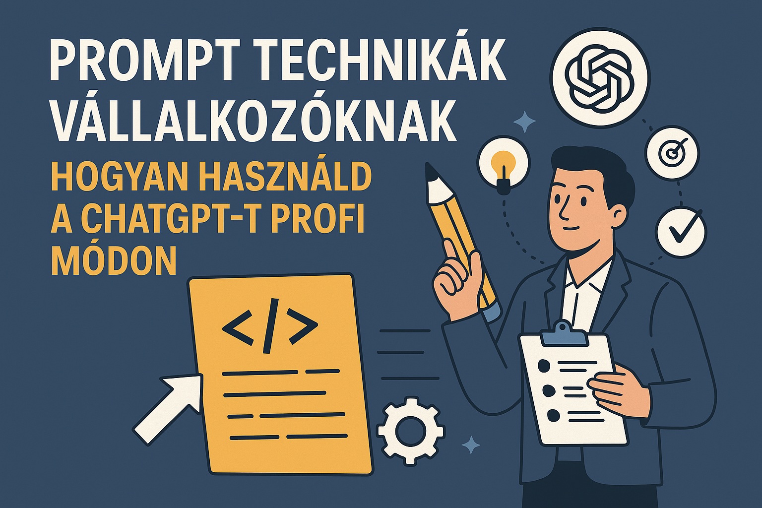 Prompt technikák vállalkozóknak – Hogyan használd a ChatGPT-t profi módon